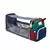 Mochila cuna maternal con techo y cargador puerto USB - Turquesa - comprar online