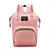 Mochila Maternal Simple Lisa - Rosa claro