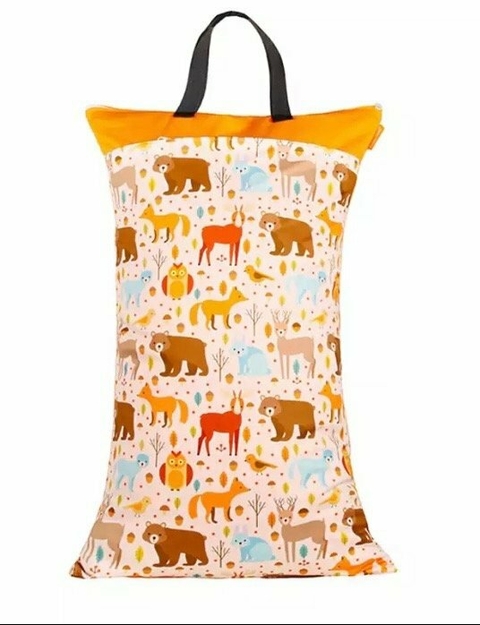 Wetbag extra grandes (Lavadero) 40 X 70 - Animalitos del Bosque