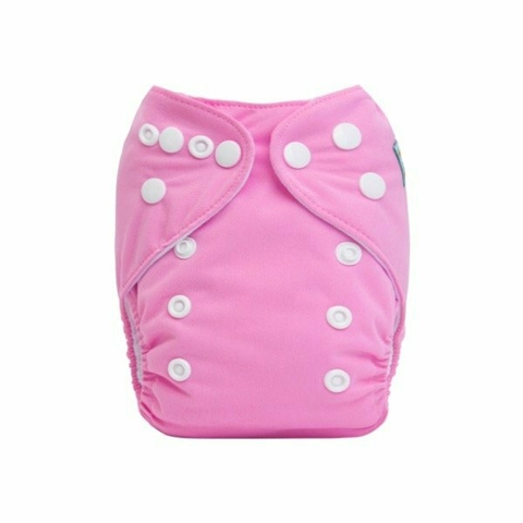 Pañal Recien Nacido AlvaBaby sistema bolsillo incluye absorbente - Rosa