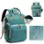 Mochila Maternal con Cargador USB - Verde - comprar online