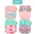 Pack x 4 Pañales de bolsillo barrera simple Happy Flute - Crab Love