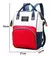 Mochila Maternal Simple Lisa - Salmón Oscuro - tienda online