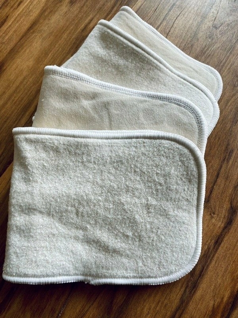 Pack x 4 Absorbentes de Cañamo de 5 capas full