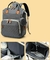 Mochila Maternal con Cargador USB - Gris Claro en internet