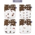 Pack x 4 Pañales Elinfant Fibra Gris Barrera Simple - Mariposa de Otoño