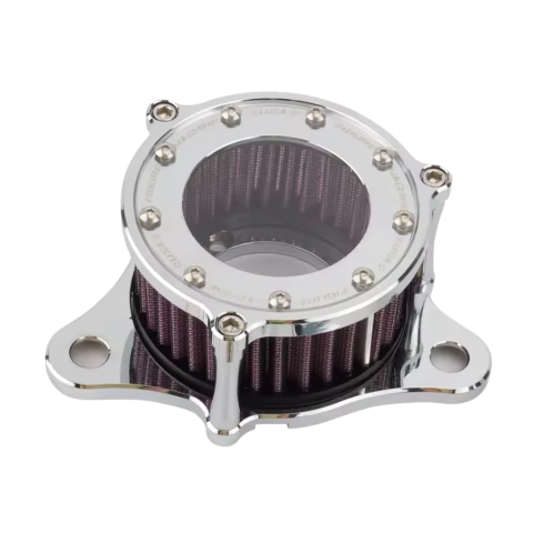 Filtro de Ar de Acrílico com Elemento Vermelho Harley Sportster (Cromado) - comprar online