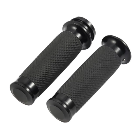 Manopla Smooth com Borracha e Acelerador Eletrônico 1" (Preto) - comprar online