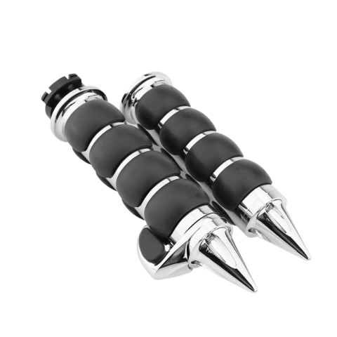 Manopla Spike com Ponta e Acelerador a Cabo 1" (Cromado) - comprar online