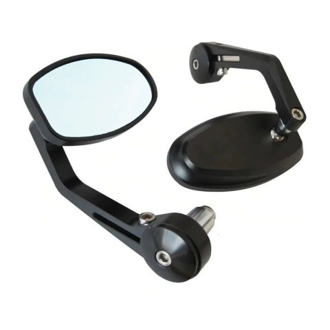 Retrovisor Racer Ponta de Guidão Universal (Preto) - comprar online