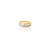 Anel Solitário Duplo com Zircônia Central e Cravejado com Micro Zircônia Banhada a Ouro 18K - comprar online