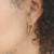 Brinco Orgânico Banhado a Ouro 18k - comprar online