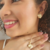 Conjunto Flor Banhada a Ouro 18 K - comprar online