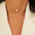 Mix de Choker e Pulseira Corrente Chapinha com Pingente Pérola Barroca Banhada a Ouro 18k - comprar online