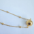 Choker Com Corrente Bolinha e Uma Bola Central Banhada a Ouro 18k - Lelaro Semijoias e Acessórios LTDA
