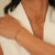 Pulseira Corrente Elos Groumet Banhada a Ouro 18k