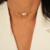 Choker Corrente Chapinha Com Pérola Barroca Banhada a Ouro 18k