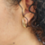 Brinco Ear Hook 2 fios Banhado a Ouro 18K na internet