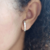 Brinco Ear Hook Orgânico Banhado a Prata 925 - comprar online