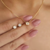 Conjunto Ponto de Luz Com Zircônia Cristal Banhada a Ouro 18K - comprar online