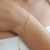Pulseira Bolinha Banhada a Ouro 18K