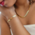 Pulseira Fita 6MM banhada a Ouro 18K