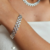 Pulseira Corrente Relógio Banhada a Prata 925 - comprar online