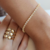 Pulseira Riviera Banhada a Ouro 18K