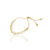 Pulseira Regulável com Elos Craquelados Banhada a Ouro 18K - comprar online