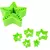 Kit 5 Cortador Molde Estrela para Biscoito Pata Americana Artesanato Confeitaria
