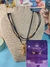 COLLAR CON TOPITOS ~ DIENTE CUERO en internet