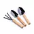 Kit 3 Ferramentas Para Jardinagem Ancinho Pazinha (7883) - comprar online