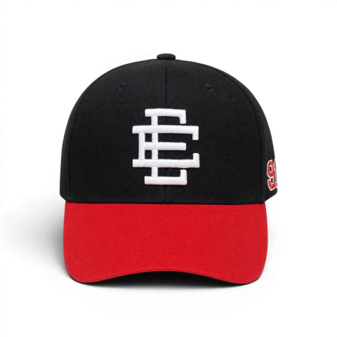 ERIC EMANUEL EE BASIC BLACK RED CAP