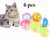 Juguete Para Gato Pelota Interactivo Cascabel De Colores 6pcs en internet