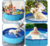 Piscina Plegable Para Perros Piscina Bañera Mascotas 120x30 - comprar online