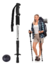 Bastones De Trekking Baston Senderismo Caminar Escalar Plegable en internet