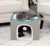 Cama Iglu Para Gatos Plegable Casa Rascador Mascotas - comprar online