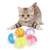 Juguete Para Gato Pelota Interactivo Cascabel De Colores 6pcs