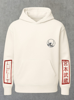 Hoodie - KANAGAWA - Cream en internet