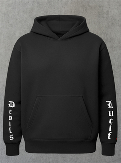 Hoodie - LUCIF DEVIL´S - Black en internet