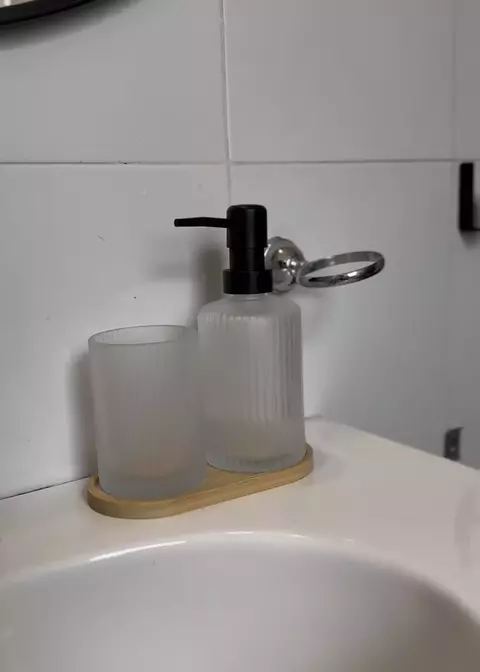 Set de baño transparente - comprar online