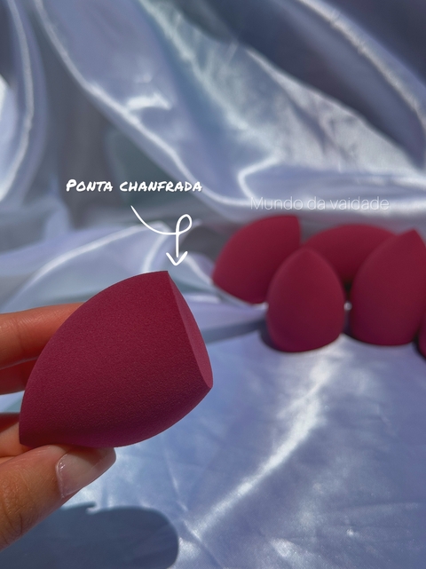 Esponja Chanfrada Vinho