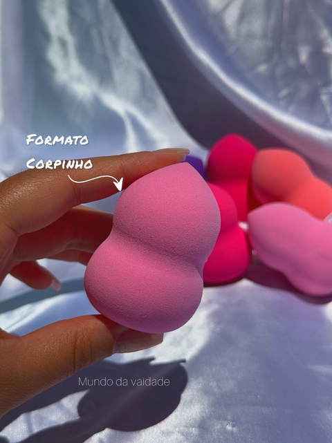 Esponja cinturinha colorida