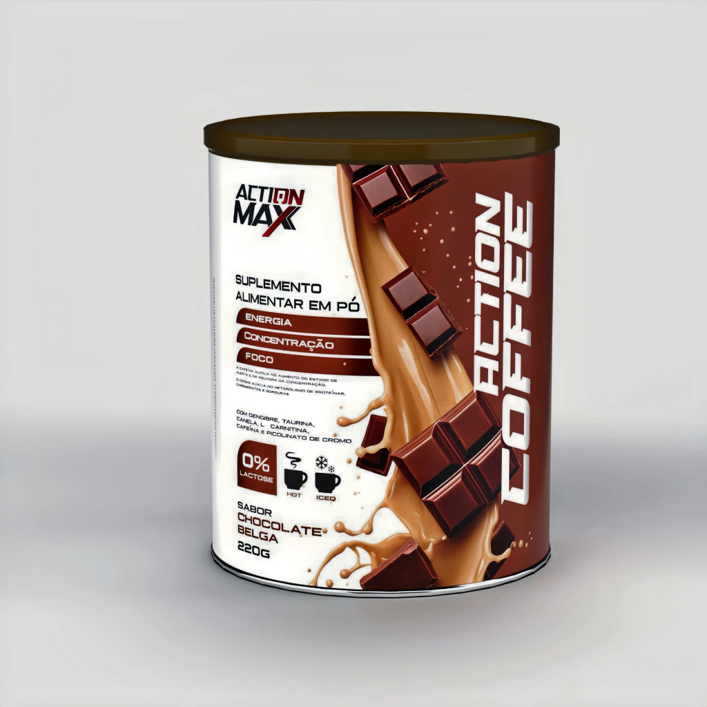 Action Coffee - Café Foco e Saciedade (Chocolate)