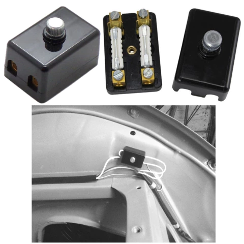 Caixa Fusivel 2 Polos Baquelite Fusca Karmann Ghia Alemao