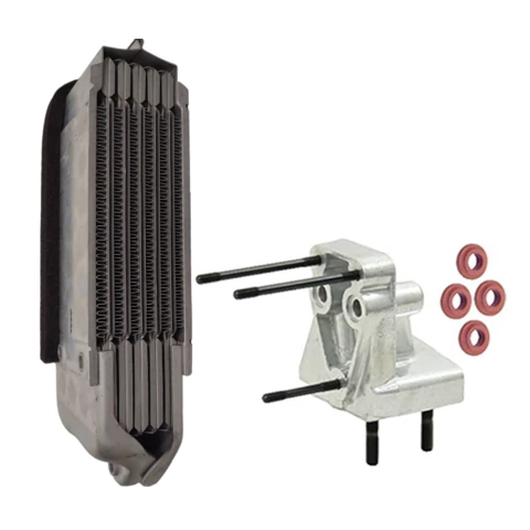 Flange Deslocada Radiador Oleo e Radiador Oleo Aluminio Empi