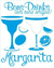 Stencil Litoarte STR 216 - Drink Margarita - 20X25 cm