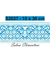 Stencil S2637 - Barra de Azulejo com Arabescos - 10X30 cm