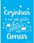 Stencil OPA3377 - Frase : Cozinhar com Amor - 15X20 cm