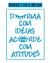 Stencil S2032 - Durma com ideias... - 15X20 cm